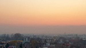 Widok z Ustronia na zachód Radomia 2020-03-28